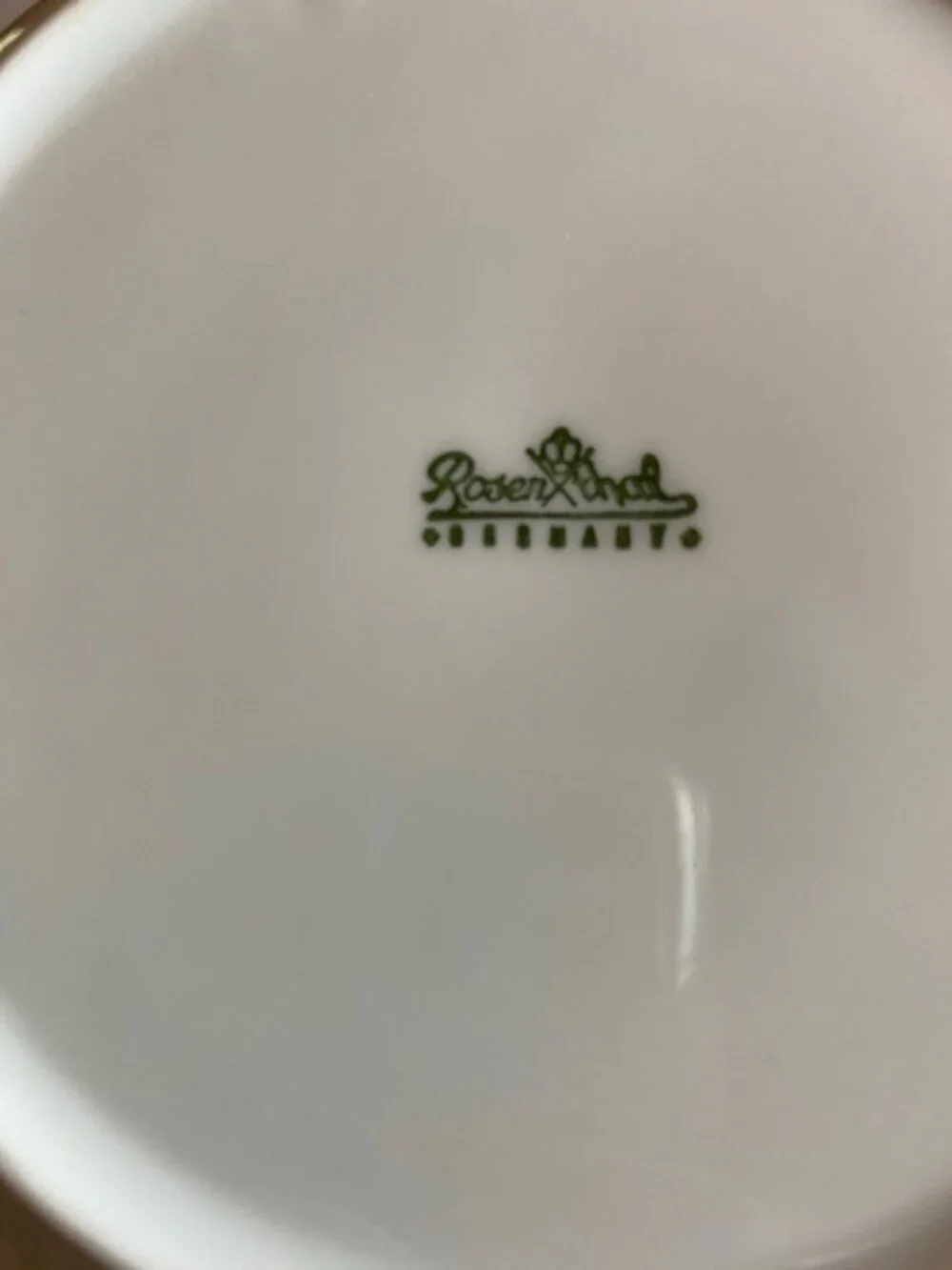 Rosenthal China Germany Continental Maria All White Rim Soup Bowls, 3, - 8 5/8